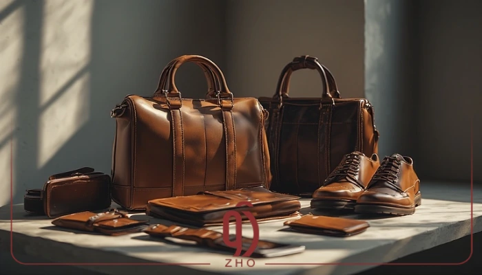 ست کردن کیف با دیگر لوازم چرم