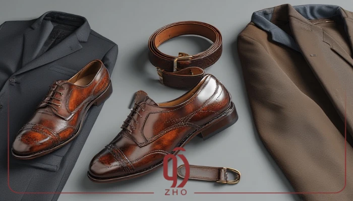 اصول پایه ست کردن کمربند چرم و کفش