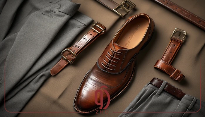 راهنمای ست کردن کمربند چرم و کفش