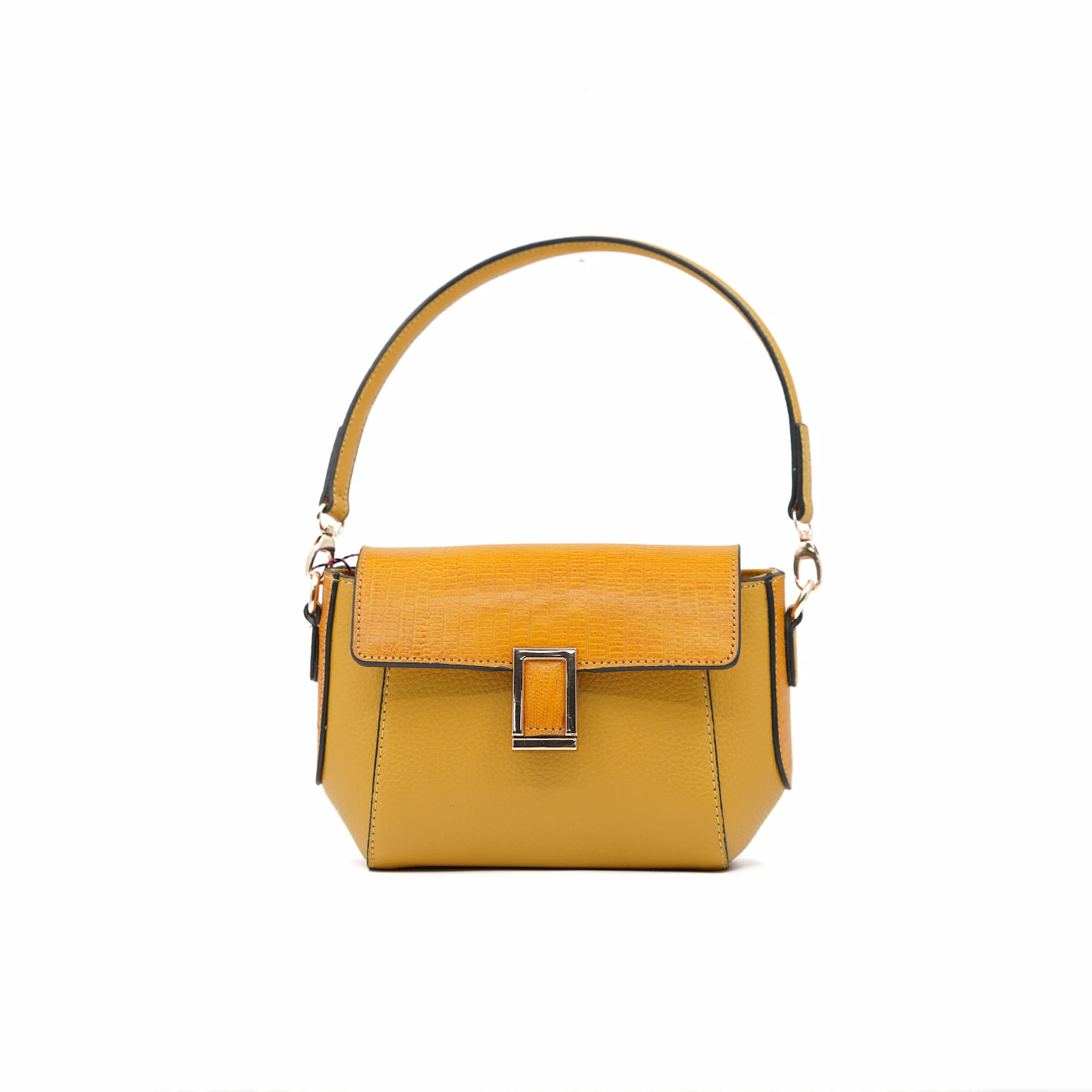 کیف دوشی چرم زنانه E6066 - Image 5