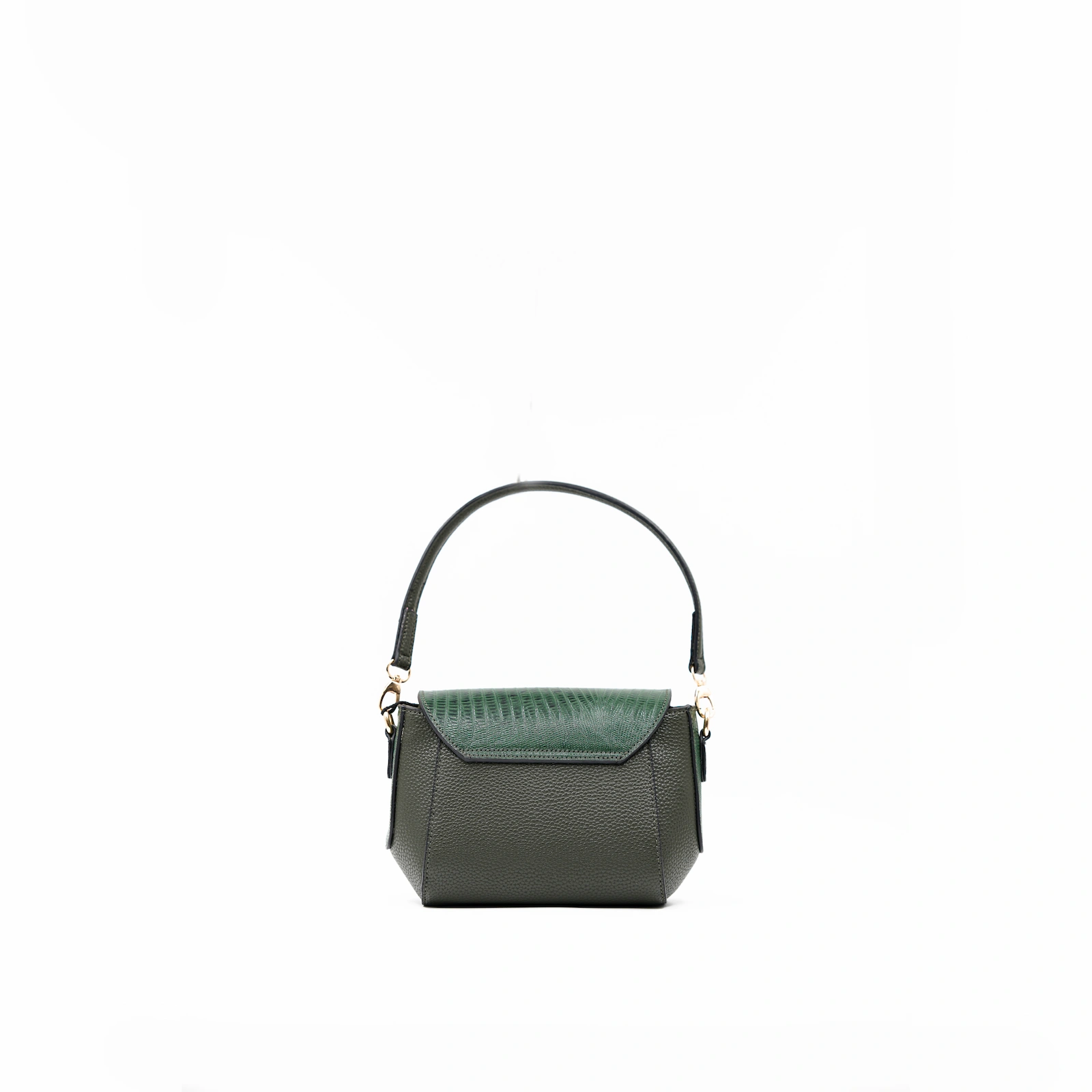 کیف دوشی چرم زنانه E6066 - Image 8